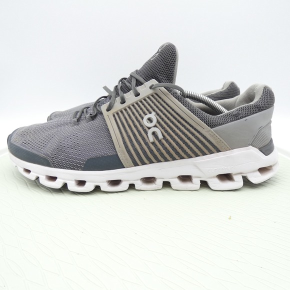 Onque Woman Other - On Cloudswift Mens US 13 Running Shoes Gray White Mesh Low Top Athletic Sneaker